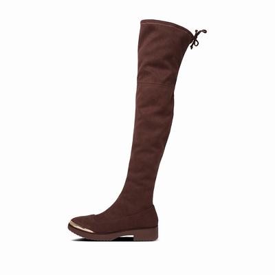 Fitflop Cosema Stretch Over The Knee - Stiefel Damen - Braun (HZQ568741)